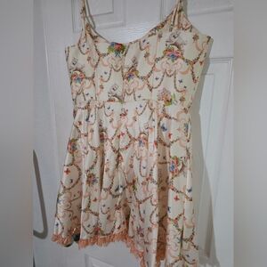 Nwt SUGAR THRILLZ LUSH OPULENCE CORSET dress Marie Antoinette Dolls Kill Regency